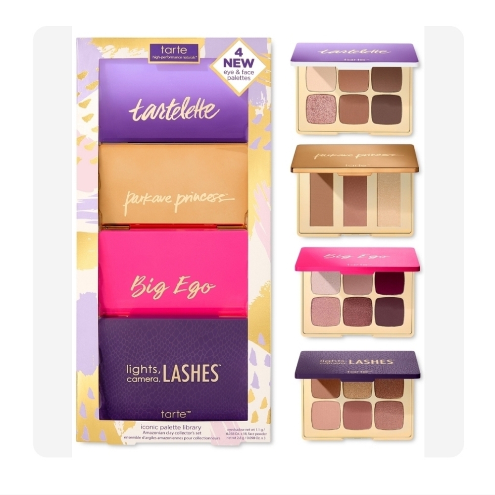 Tarte RARE Iconic Palette Library, NWT!